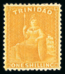 Stamp of Trinidad and Tobago » Trinidad 1851-80 accumulation in small stockbook, some better