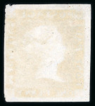 Stamp of Mauritius » 1848-59 Post Paid Issue » Intermediate Impressions (SG 10-15) 1854 1d bright vermilion on greyish paper, intermediate impression (early state), pos.7, unused