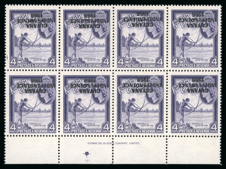Stamp of British Guiana 1966-83 collection of mint n.h. issues written up on pages