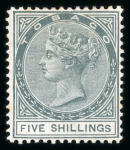 Stamp of Trinidad and Tobago » Tobago 1858-91 collection neatly written up and presented on pages