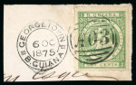 Stamp of British Guiana 1860-76 Ship issues collection of the 1c, 2c, 6c, 24c and 48c written up on pages
