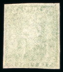 Stamp of Trinidad and Tobago » Trinidad 1859 6d deep green imperforate with good margins, used
