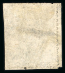 Stamp of Trinidad and Tobago » Trinidad 1861 1s deep bluish purple rough perf 14-16 used