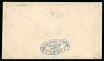 Stamp of Trinidad and Tobago » Trinidad 1860-80 collection of 14 covers written up on pages