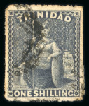 Stamp of Trinidad and Tobago » Trinidad 1851-82 comprehensive collection of the Britannia issues neatly presented and written up on pages in an album
