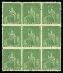 Stamp of Barbados 1852-81 comprehensive collection of the Britannia issues neatly written up and presented on  pages in an album