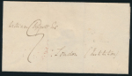 Stamp of Great Britain » Collections 1737-1839 a fine selection of pre stamp entire letters