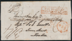 Stamp of Great Britain » Collections 1737-1839 a fine selection of pre stamp entire letters