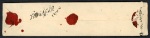 Stamp of Persia » Postal History 1842 (Jun 5) Pre post office envelope from Yazd to Bombay via Bushire