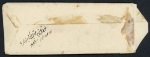 Stamp of Persia » Postal History 1843 (Oct 31) Envelope from Bander Abbas to Bombay
