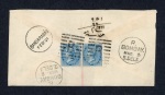 Stamp of Persia » Indian Postal Agencies in Persia BANDER-ABBAS: Group of three envelopes