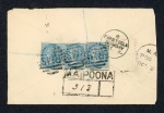 Stamp of India » 1855-1946 De La Rue and later Crown Colony Issues 1883-84, Group of four envelopes from Poona to Bombay