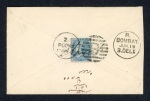 Stamp of India » 1855-1946 De La Rue and later Crown Colony Issues 1883-84, Group of four envelopes from Poona to Bombay