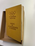 Stamp of Olympics » 1936 Berlin » Documents, Programmes, Tickets, etc. "Handbook of the General Provisions and Sports Regulations" by the Organising Committee in Spanish