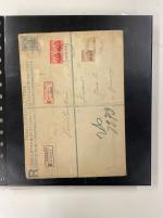 Stamp of India » Postal History in Hyderabad 1843 (Aug 18) /1850 (Mar 28) – Two letters sent from