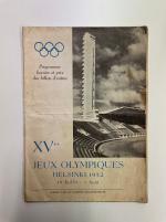 Stamp of Olympics » 1924 Paris » Memorabilia "VIIIe Olympiade (1924-1928)" by Geo Charles, SB, pp.203, dedicated and signed inside by the author, plus...