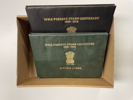 Stamp of India » Dominion "India Postage Stamp Centenary Souvenir Album", two ex
