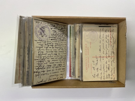 Stamp of France » Cartes Postales 1915-1916 "AVIATION FRANÇAISE VENISE/LE COMMANDANT" cachet de franchise sur 52 carte postales