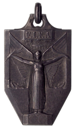 Stamp of Thematics » Sport and Games » Football 1934 World Cup in Italy runner-up medal