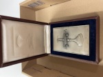 Stamp of Olympics » 1964 Tokyo Olympic Cup plaquette issued by the International Olympic Committee after the Tokyo 1964 Olympics, silvered