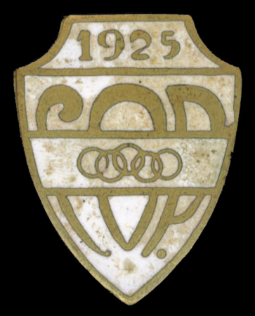 Stamp of Olympics » 1925-1928 Intervening Championships 1925 Portuguese Olympic Committee enamel and brass badge