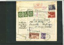 Stamp of Egypt » Arab Republic 1955 Bulletin d'Expedition card to Belgium