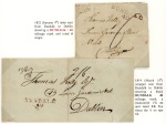 Stamp of Ireland » Pre-Stamp Postal History » Independant Post Office Period - 1784-1831 1822 (January 4) letter sent from Dundalk to Dublin,