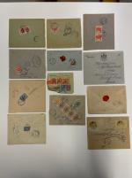 Stamp of Persia » Collections, Lots etc. c. 1900 - 1970s large selection of approx. 100 envelopes, comprising many finer items and frankings,