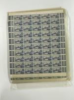 Stamp of Colonies françaises »  Grandes séries coloniales 1944, Grande Série Coloniale Pétain surchargés, deux séries