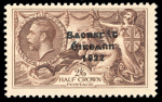 Stamp of Ireland » 1935 Re-Engraved Overprints (T75-T77) 2s6d to 10s, complete set, mint, fresh, very fine,