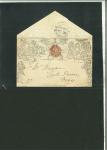 Stamp of Great Britain » 1840 Mulreadys & Caricatures » May Dates 1840 (May 24) 1d. envelope, A150, used in Ireland from Loughrea to Bray