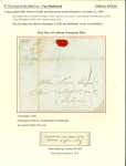 Stamp of Great Britain » Collections 1813-39, Exhibit collection of 148 Scottish 'Add 1/2d' covers