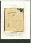 Stamp of Great Britain » Collections 1856-67 group of 5 examples of 1d reds tied Glasgow 'Roller' cancels and 4 covers with Edinburgh '131' cancels