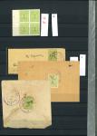 Stamp of Indian States » Idar 1932-43 coloured panels 1/2a pale yellow-green group