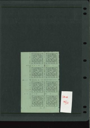 Stamp of Indian States » Las Bela 1897-1904 Attractive mixed lot on stock pages, including
