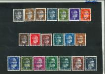 Stamp of Austria » Local Issues 1945, DORFSTETTEN complete set of 23 mint n.h.