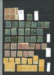 Stamp of Indian States » Jind 1874 An attractive mixed selection of first issues