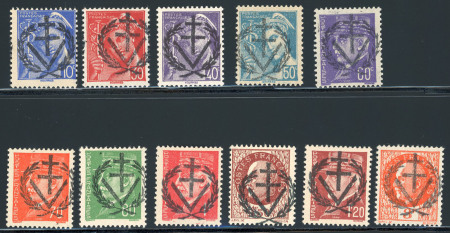 Stamp of France » Libération Alençon (Orne): type Mercure et Pétain, série Mayer