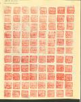 Stamp of Indian States » Poonch 1885-1894 The Dawson sheets neatly presented on his album pages and written up