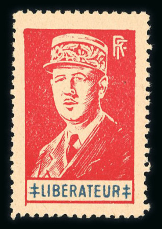 Stamp of France » Libération De Gaulle ( émission de Lyon) : De Gaulle Libérateur,