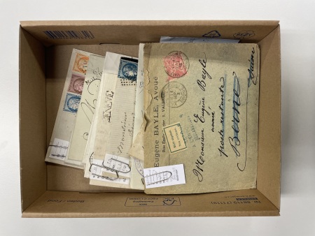 Stamp of France » Collections 1800-1900, lot d'une vingtaine de lettres classiques
