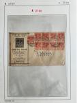 Stamp of Burma 1920/1955 : 35 letters, cards and postcards, nice cancellations,