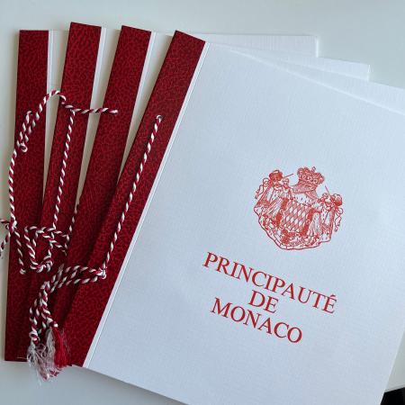 Stamp of Colonies françaises » Monaco 1989 : lot de 4 fascicules présentant les blocs Y&T