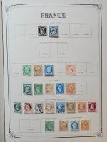 Stamp of France » Collections 1849-1940 : collection dans une grande reliure Yvert
