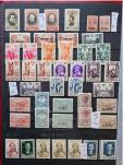 Stamp of Large Lots and Collections 1858-1948: in two stockbooks, very nice and extensive
