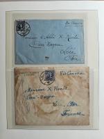 Stamp of Large Lots and Collections 1920-1940 : nice collection about 35 letters, cards