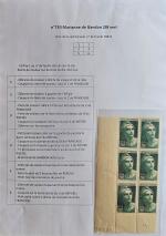 Stamp of France » Collections 1945-1952 : dans  un gros classeur, très belle collection