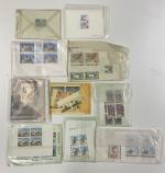 Stamp of Colonies françaises » Haute-Volta 1974-1982, lot de plus ou moins 450 épreuves de luxe