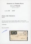 Stamp of France » Présidence de 1852 1854, Lettre du Corps Expéditionnaire d’Italie pour Albi (Tarn)