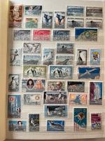 Stamp of Colonies françaises » TAAF 1948-2000, En classeur collection de TAAF à priori complète